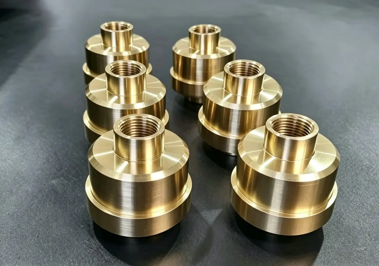 Brass CNC Machining Services - Custom Motorcycle Parts