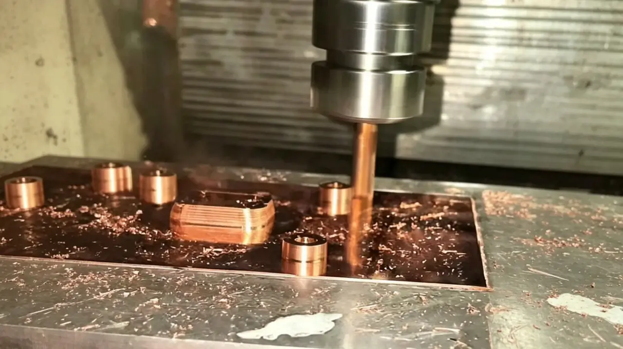 CNC Machining of Copper Components