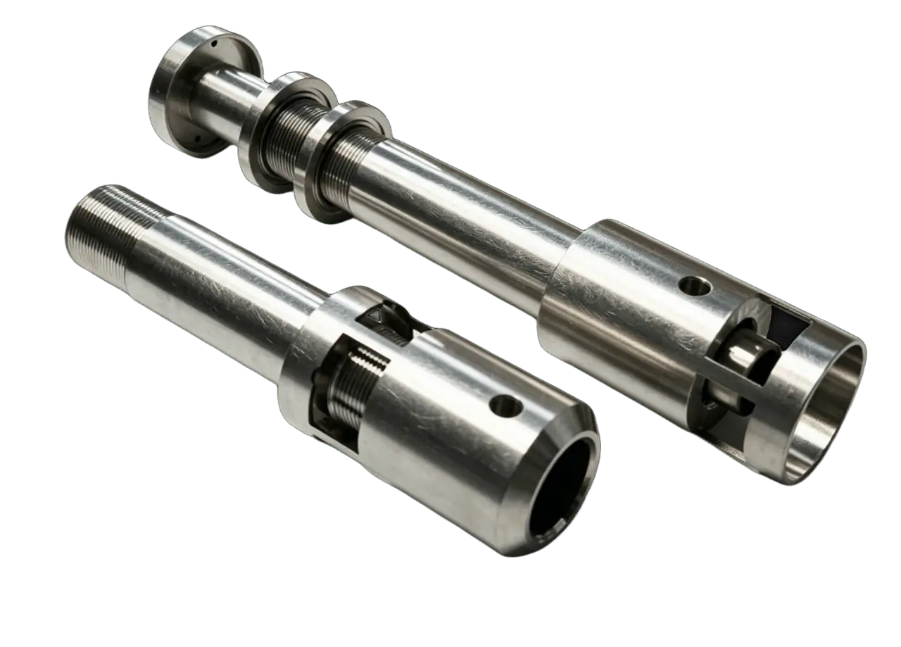 Custom Titanium Alloy CNC Turned Parts