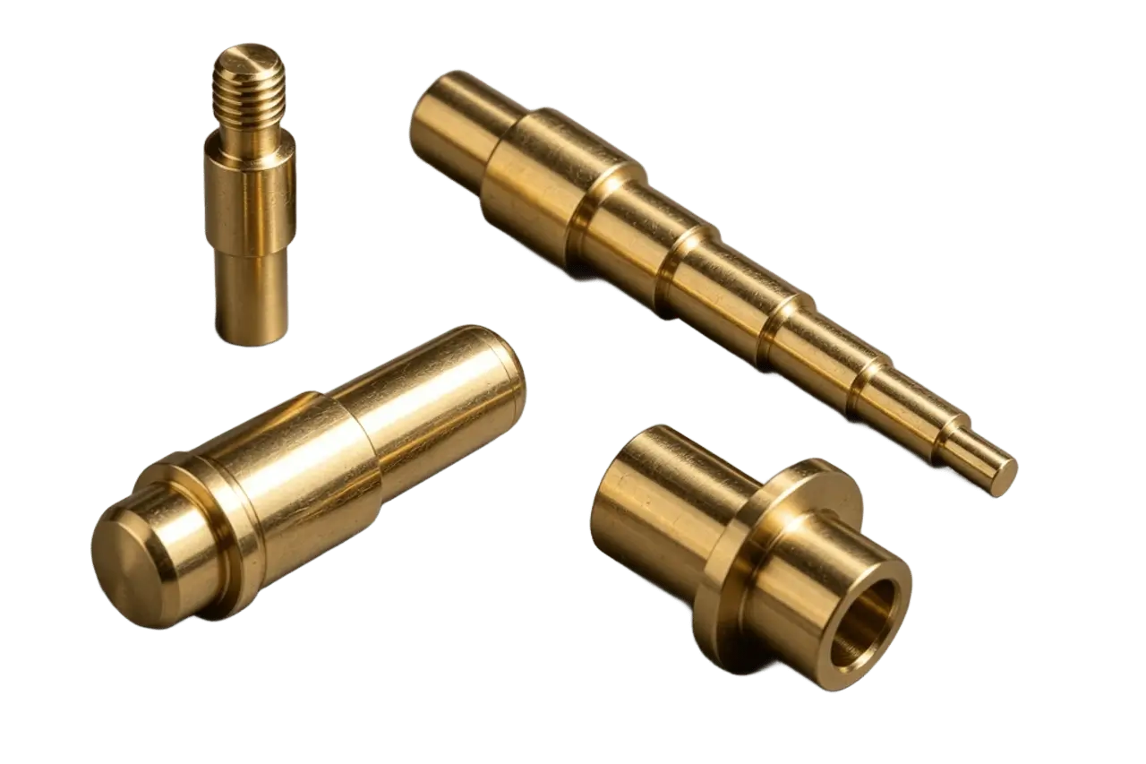 Custom-made turned pins